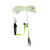 Safewaze FS700-50GA-3E - Premium Rope Lifeline w/ Snap Hook, Rope Grab, & 3' Shock Absorbing Lanyard