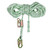 Safewaze FS700-25GA - 5/8" Rope Lifeline / 25' with FS1117 Fall Arrester Attached