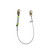 Safewaze FS560-CA 6' Energy Absorbing Cable Lanyard w/ Snap Hooks