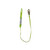 Safewaze FS560-AF-SE - PRO+ 6' Arc Flash Energy Absorbing Lanyard w/ Snap Hook & Loop