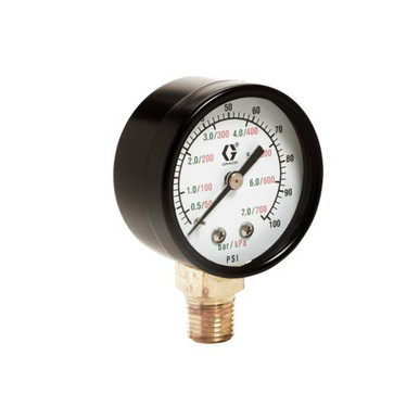 GRACO 110436 - Pressure Gauge, Air | FastoolNow.com