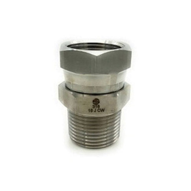 STAINLESS ADAPTERS SS1404-12-12 Swivel Adapter, 3/4