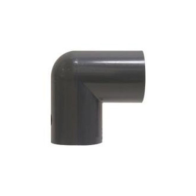 Midland Industries 806030 - 90° Elbow, 3" Slip x 3" Slip, PVC, Gray ...