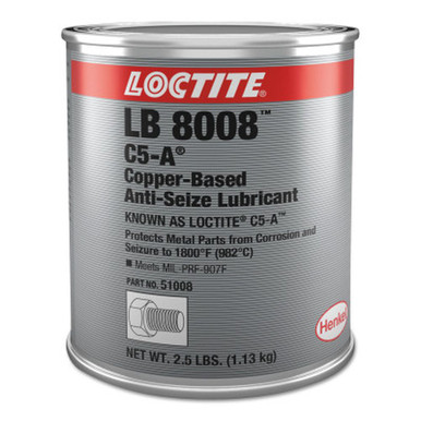 LOCTITE 234204 C5-A Copper Based Anti-Seize Lubricant, 2 1/2 lb
