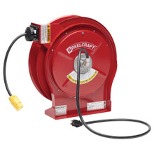 10 AWG/3 Conductors Cord Included 200' 200 Reelcraft T-1535-103-200 Heavy Duty Hand Crank Power Cord Reel 24 AMP 10 AWG/3 Conductors Cord Included 200' 200 Reelcraft T-1535-103-200 Heavy Duty Hand Crank Power Cord Reel 24 AMP