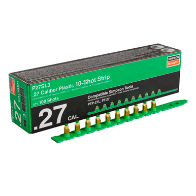 Simpson Strong-Tie P27AL3A Green .27 Caliber Plastic 10-Shot
