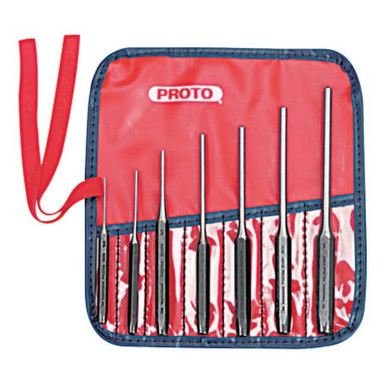 Proto® Industrial Tools - 7 Piece Drive Pin Punch Set