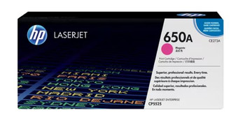 HP CE273A OEM Toner Cartridge, Magenta, For HP Printers, Standard Yield, 15000 Pages, 1/Carton