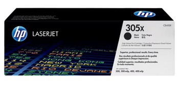 HP CE410X OEM Toner Cartridge, Black, For HP Printers, High Yield, 4000 Pages, 1/Carton
