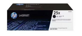 HP CF325X OEM Toner Cartridge, Black, For HP Printers, High Yield, 34500 Pages, 1/Carton