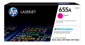 HP CF453A OEM Toner Cartridge, Magenta, For HP Printers, Standard Yield, 10500 Pages, 1/Carton
