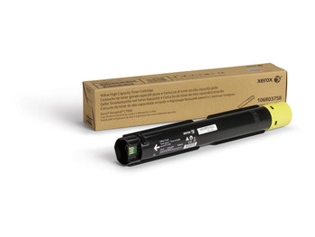 Xerox 106R03758 OEM Toner Cartridge, Yellow, For Xerox Printers, High Yield, 10100 Pages, 1/Carton