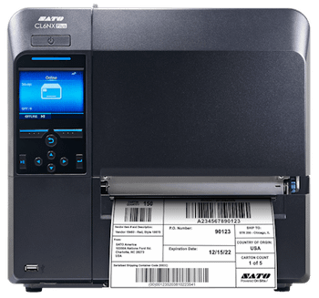 Sato CL6NX Plus Industrial DT+TT Label Printer, 203 dpi, 7 in Media Width, Serial + USB + Ethernet