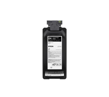 Epson ColorWorks C8000 Gloss Black Ink Cartridge, SJIC47P(K), C13T55N120, 480 mL