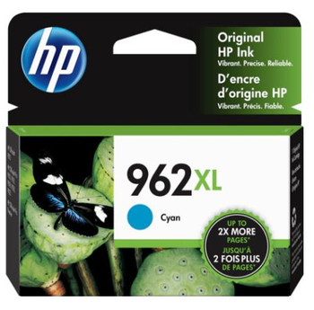 HP 3JA00AN OEM Ink Cartridge, Cyan, For HP Printers, Standard Yield, 1600 Pages, 1/Carton