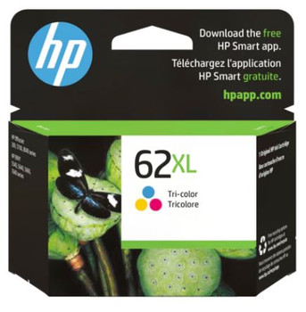 HP C2P07AN OEM Ink Cartridge, CMY, For HP Printers, High Yield, 415 Pages, 1/Carton