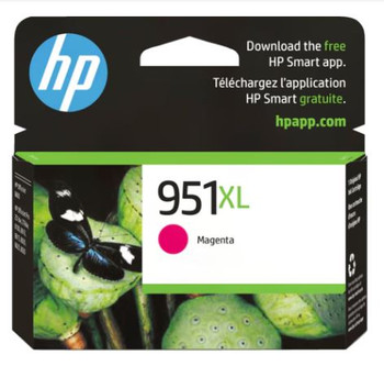 HP CN047AN OEM Ink Cartridge, Magenta, For HP Printers, High Yield, 1500 Pages, 1/Carton