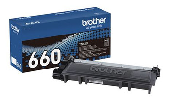 Brother TN660 OEM Toner Cartridge, Black, For Brother Printers, High Yield, 2600 Pages, 1/Carton