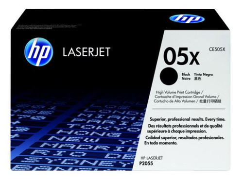 Black Rhino Remanufactured Toner Cartridge, Black, For HP Printers, CE505X Replacement, High Yield, 6500 Pages, 1/Carton