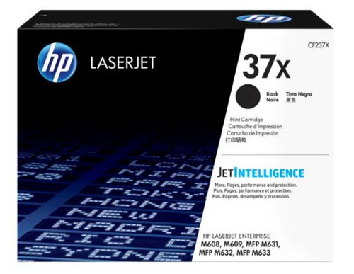 Black Rhino Remanufactured Toner Cartridge, Black, For HP Printers, CF237X Replacement, High Yield, 25000 Pages, 1/Carton
