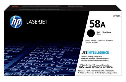 Black Rhino Remanufactured Toner Cartridge, Black, For HP Printers, CF258A Replacement, Standard Yield, 3000 Pages, 1/Carton