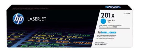 HP CF401X OEM Toner Cartridge, Cyan, For HP Printers, High Yield, 2300 Pages, 1/Carton