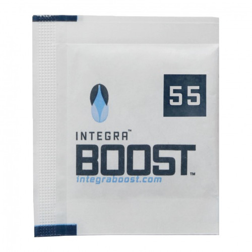 1-gram Integra Boost 2-Way 55% Relative Humidity Control - Bulk - No Individual Overwrap - No Humidity Indicator Card - Master Case - 3,500 per case