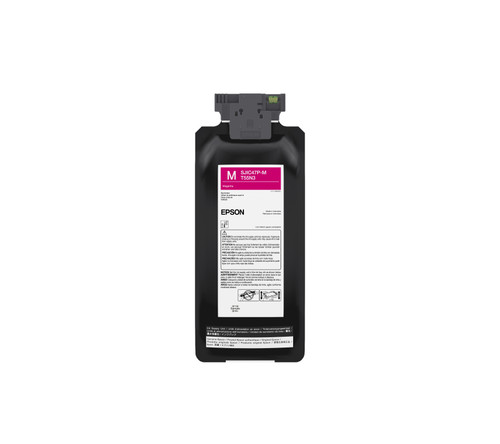 Epson ColorWorks C8000 Magenta Ink Cartridge, SJIC47P(M), C13T55N320, 480 mL