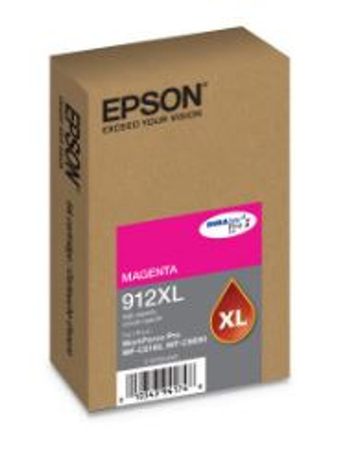 Epson T912XL320 OEM Ink Cartridge, Magenta, For Epson Printers, High Yield, 4600 Pages, 1/Carton