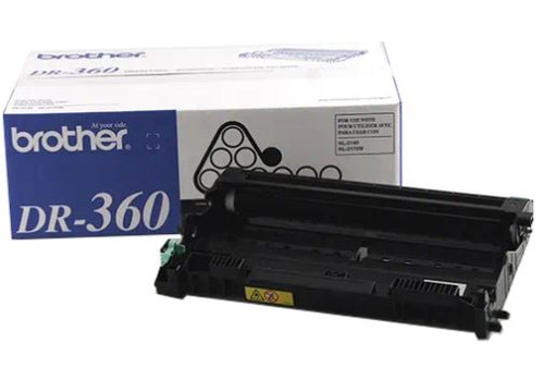 Brother DR360 OEM Drum Unit, Black, For Brother Laser Printers, Standard Yield, 12000 Pages, 1/Carton