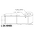 4 in W x 6 in L Direct Thermal Matte Paper Labels, 12 in OD, 3 in Core, White, Standard Adhesive, No Perf, 2,980 Labels/Roll, 2 Rolls/Case, 1 Case (5,960 Labels), Black Rhino Preferred