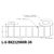 2 in W x 1 in L IJ Matte Film - BS5609 Certified Labels, 6 in OD, 3 in Core, White, High Performance Permanent Adhesive, No Perf, 2,980 Labels/Roll, 4 Rolls/Case, 1 Case (11,920 Labels), Black Rhino Stock Labels