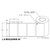 4 in W x 2 in L IJ Matte Film - BS5609 Certified Labels, 8 in OD, 3 in Core, White, Freezer Grade Adhesive, No Perf, 2,650 Labels/Roll, 4 Rolls/Case, 1 Case (10,600 Labels), Black Rhino Preferred