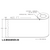 8 in W x 465 ft L IJ Matte Film - BS5609 Certified Continuous Roll, 8 in OD, 3 in Core, White, Freezer Grade Adhesive, No Perf, 465 Feet/Roll, 4 Rolls/Case, 1 Case (1,860 Feet), Black Rhino Preferred