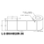 4 in W x 4 in L IJ Matte Film - BS5609 Certified Labels, 6 in OD, 3 in Core, White, High Performance Permanent Adhesive, No Perf, 810 Labels/Roll, 4 Rolls/Case, 1 Case (3,240 Labels), Black Rhino Stock Labels