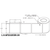 3 in W x 3 in L IJ High-Gloss Paper Labels, 8 in OD, 3 in Core, White, General Purpose Permanent Adhesive, No Perf, 1,955 Labels/Roll, 4 Rolls/Case, 1 Case (7,820 Labels), Black Rhino Stock Labels
