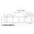 2 in W x 2 in L IJ Matte Paper Labels, 8 in OD, 3 in Core, White, General Purpose Permanent Adhesive, No Perf, 2,950 Labels/Roll, 4 Rolls/Case, 1 Case (11,800 Labels), Black Rhino Stock Labels