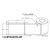 4 in W x 6 in L IJ Matte Paper Labels, 8 in OD, 3 in Core, White, General Purpose Permanent Adhesive, Perf, 1,025 Labels/Roll, 4 Rolls/Case, 1 Case (4,100 Labels), Black Rhino Stock Labels