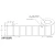 2.25 in W x 1.25 in L DT Matte Paper Labels, 5 in OD, 1 in Core, White, All-Temp Permanent Adhesive, Perf, 2,100 Labels/Roll, 12 Rolls/Case, 1 Case (25,200 Labels), Black Rhino Stock Labels