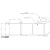 4 in W x 4 in L TT Matte Paper Labels, 8 in OD, 3 in Core, White, General Purpose Permanent Adhesive, Perf, 1,500 Labels/Roll, 4 Rolls/Case, 1 Case (6,000 Labels), Black Rhino Stock Labels