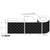 4 in W x 6 in L TT Matte Paper Labels, 8 in OD, 3 in Core, Brown (PMS 4675), Standard Adhesive, Perf, 1,000 Labels/Roll, 4 Rolls/Case, 1 Case (4,000 Labels), Black Rhino Value