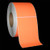 4 in W x 6 in L TT Matte Paper Labels, 8 in OD, 3 in Core, Fluorescent Orange (PMS 804), General Purpose Permanent Adhesive, Perf, 1,000 Labels/Roll, 4 Rolls/Case, 1 Case (4,000 Labels), Black Rhino Stock Labels