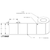 5 in W x 4 in L TT Matte Paper Labels, 8 in OD, 3 in Core, White, General Purpose Permanent Adhesive, Perf, 1,500 Labels/Roll, 4 Rolls/Case, 1 Case (6,000 Labels), Black Rhino Stock Labels