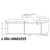 4 in W x 6 in L DT Matte VL Paper Uncoated Labels, 2.5 in OD, 0.75 in Core, White, General Purpose Permanent Adhesive, Perf, 105 Labels/Roll, 36 Rolls/Case, 1 Case (3,780 Labels), Black Rhino Stock Labels
