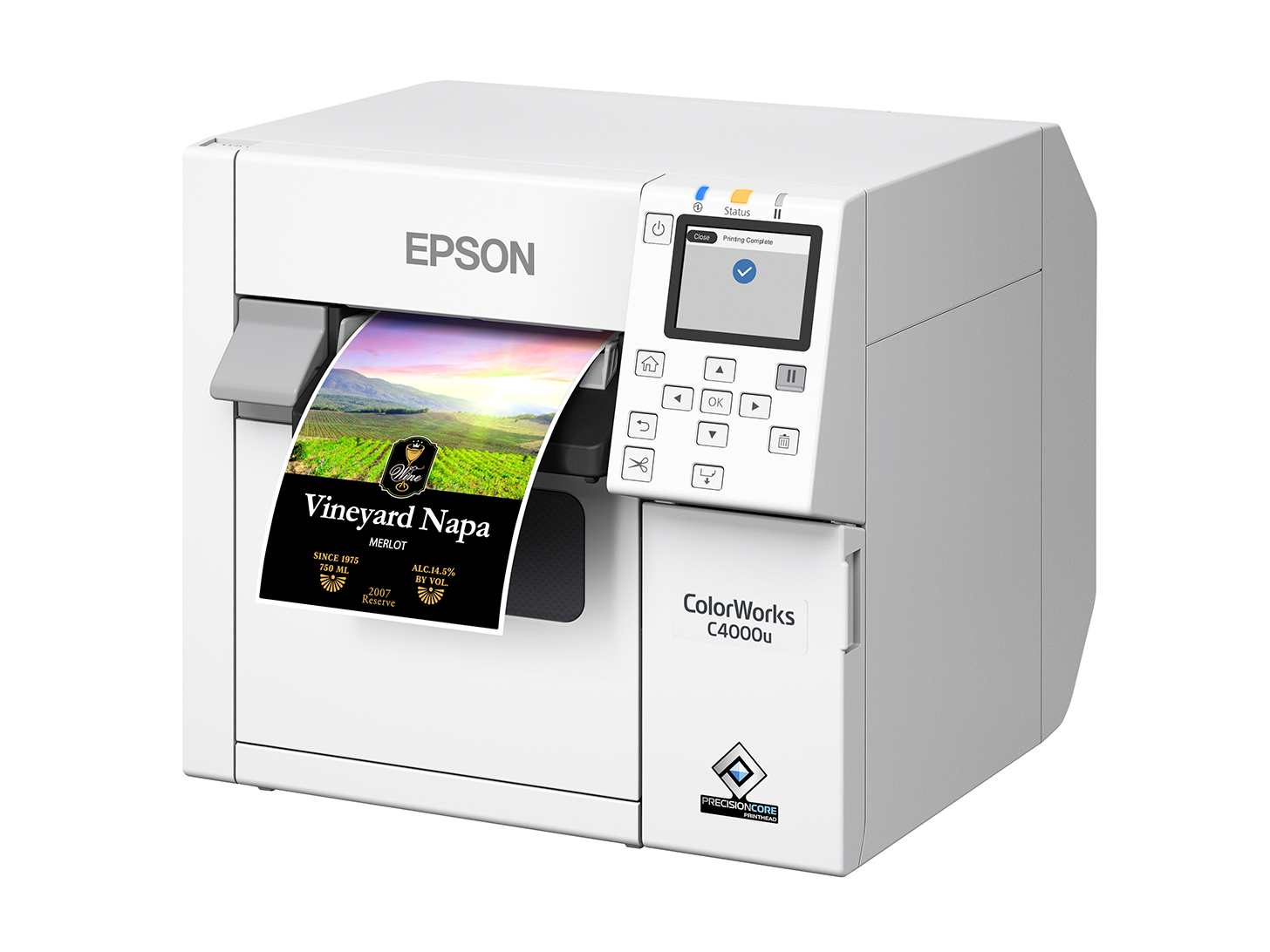 Epson ColorWorks CW-C4000 Color Inkjet Label Printer