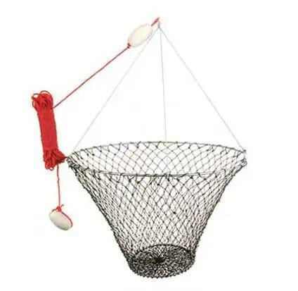 100 foot fishing net CINGHI LUSSO Drag Net, Nylon, White with Black Accents, 100Ft Length x 9.8Ft Height, 1.18 Inch Mesh, Fishing Equipment : Sports & Outdoors 22 Round Foldable Crab Trap Designed for efficient crab entry and retention PURKAIT FISHNET 5 finger 100mm