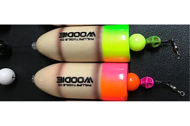 PHILLIPS TACKLE Shrimp Woodie Popping Cork Outdoor Alphas