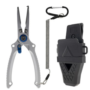 Reaction Tackle - Aluminum Fishing Pliers – Split Ring , Braid Cutter & Hook Remover