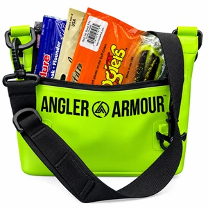 Angler Armour - TideVault™ Pro Color Rush Waterproof Wade Fishing Dry Bag (2L Capacity)