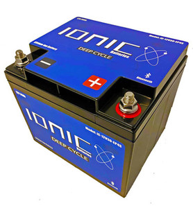 IONIC LITHIUM - 12V 30Ah | LiFePO4 Deep Cycle Battery + Bluetooth IONIC LITHIUM - 12V 30Ah | LiFePO4 Deep Cycle Battery + Bluetooth